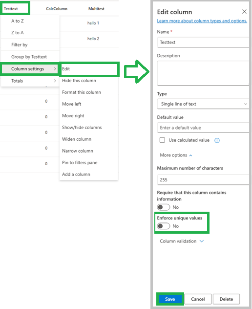 How to change a SharePoint Data type - Microsoft Q&A