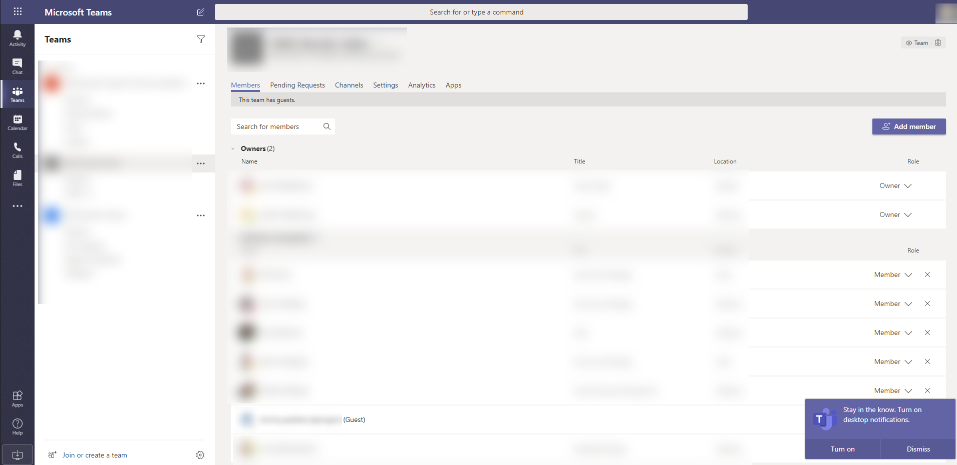 Microsoft Teams - Add Guest to private channel - Microsoft Q&A