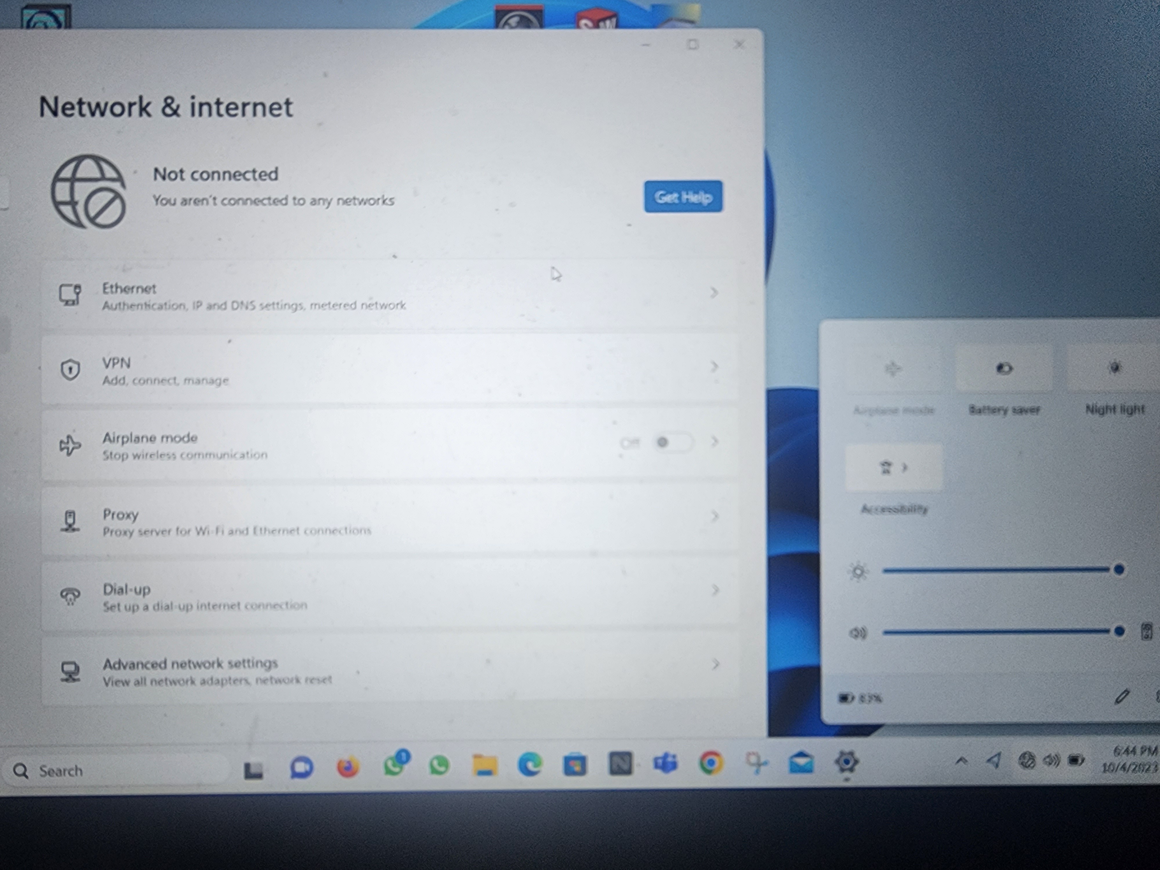 There is no wifi option in my computer - Microsoft Q&A