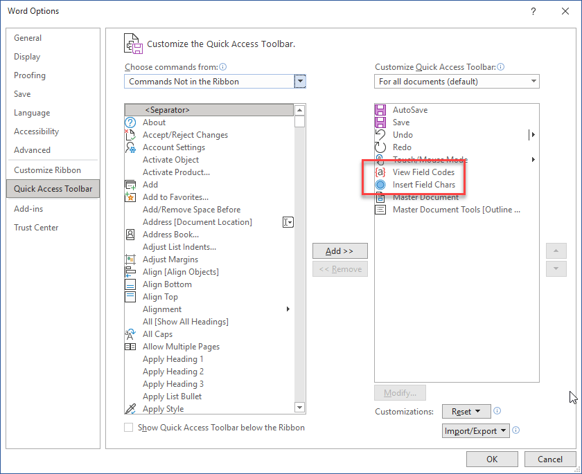 Conditional Word Merge in Word and Switches - Microsoft Q&A