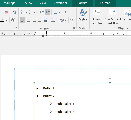 How to get sub bullet points on microsoft publisher 2015? - Microsoft Q&A