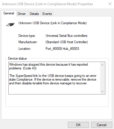 Device Manager: USB and Unknown device problem - Microsoft Q&A
