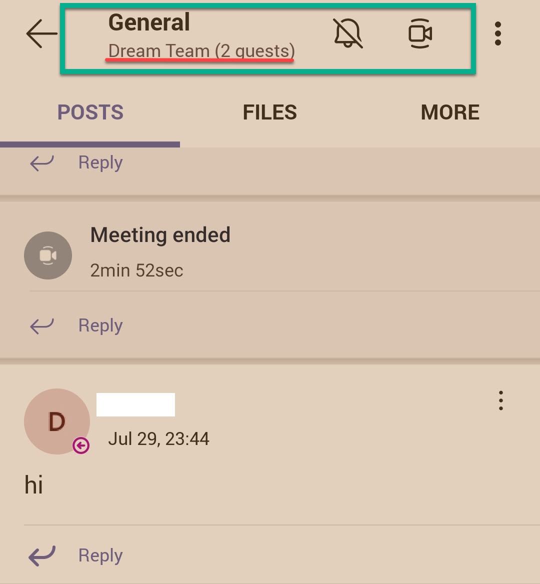 Teams application in Android - Microsoft Q&A