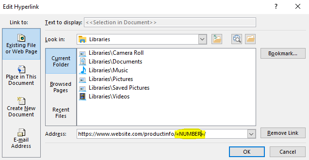Publisher Catalog Merge Hyperlink - Microsoft Q&A
