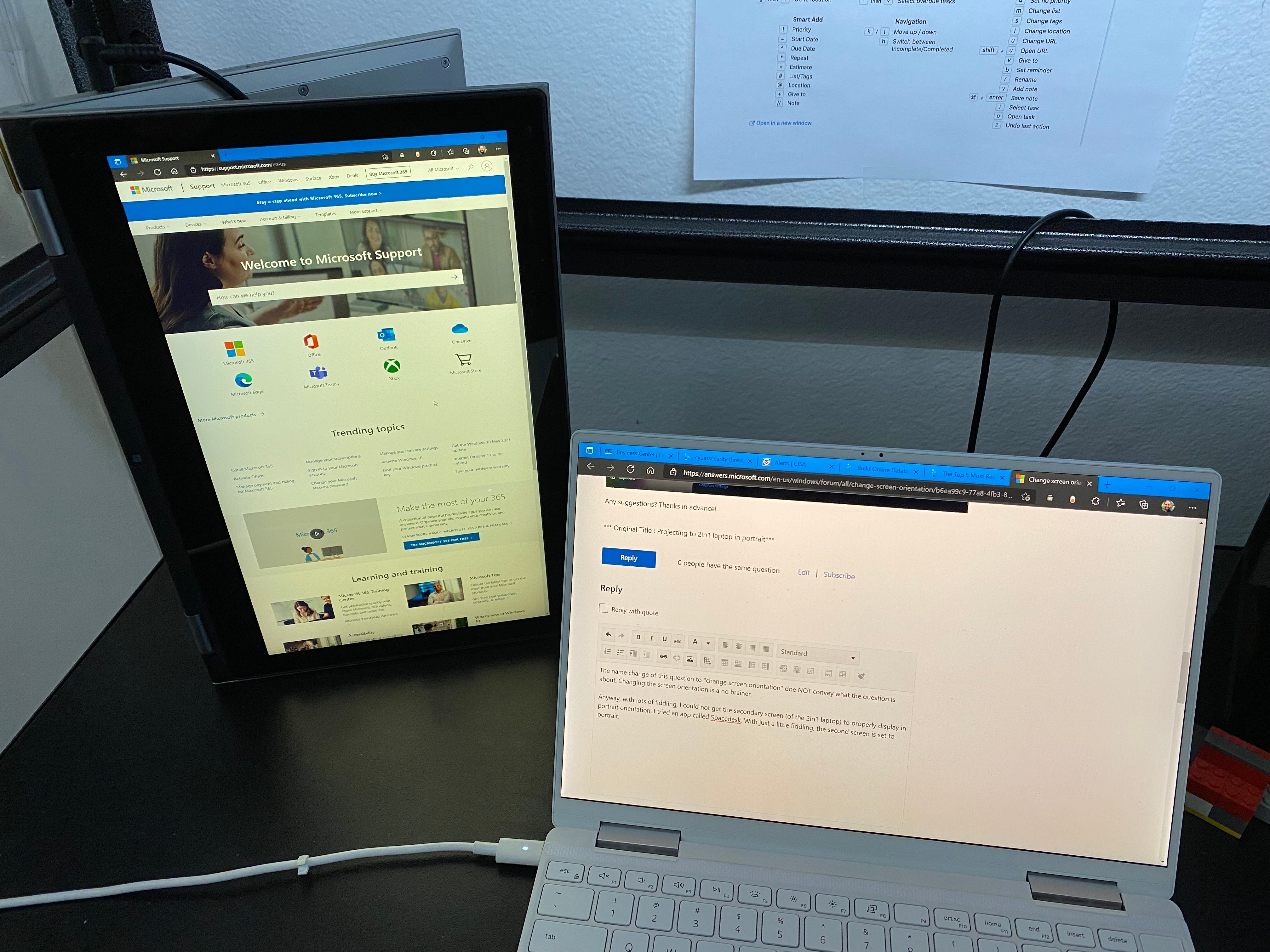 Change screen orientation - Microsoft Q&A