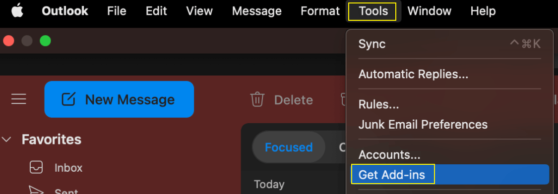Add-ins don't seem to be accessible to the 