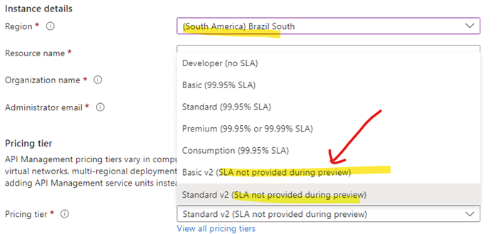 Does Azure API Management’s v2 tiers come with SLA? - Microsoft Q&amp;A