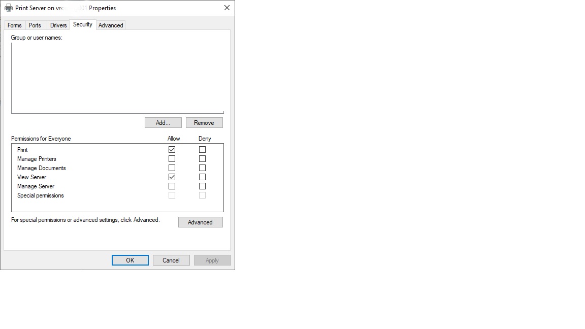print management changes via command line. - Microsoft Q&A