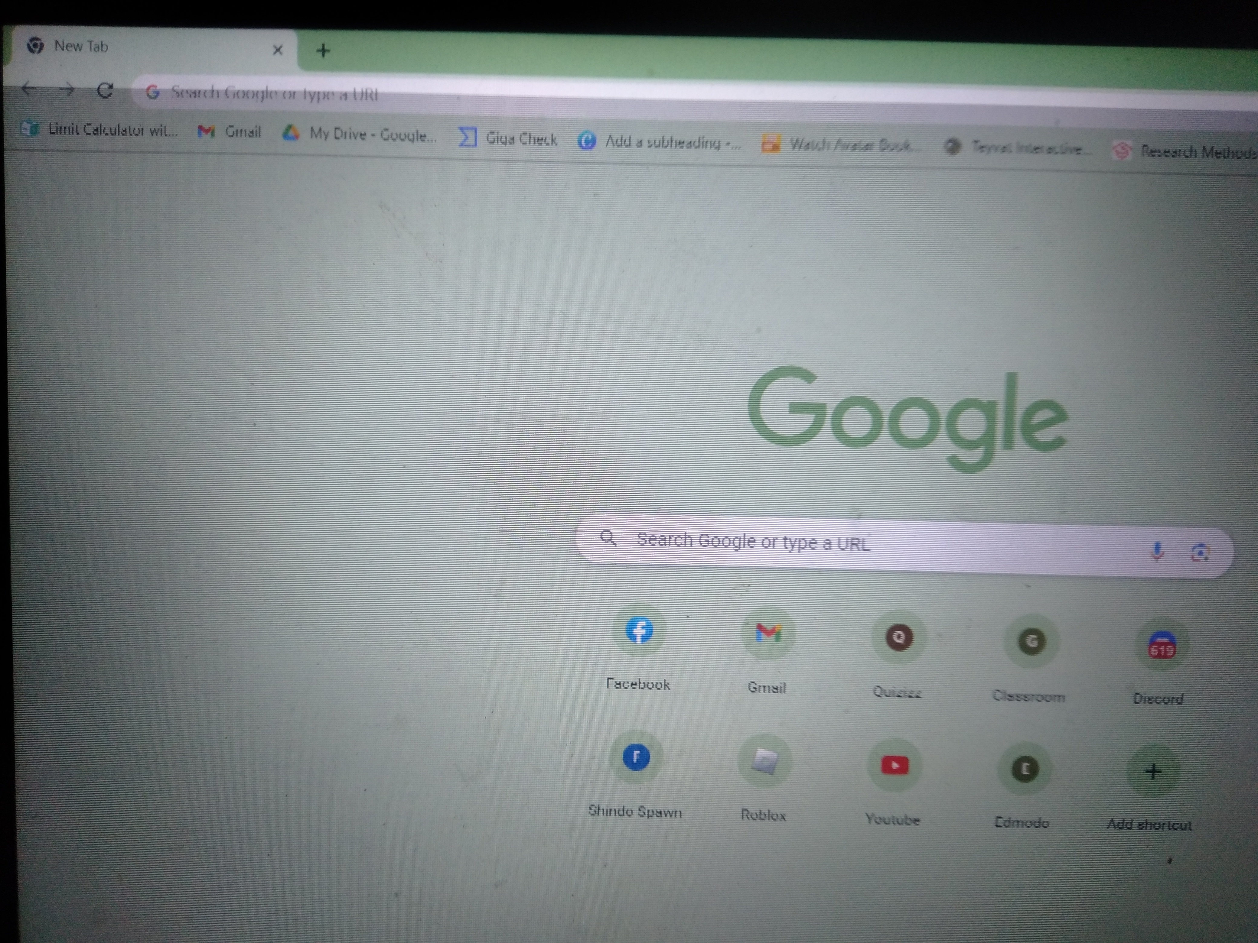 Laptop displays tiny consecutive horizontal lines across the screen ...