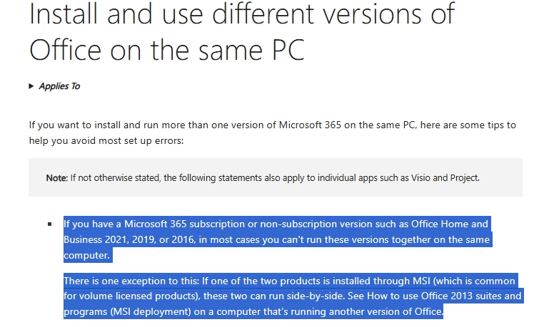 Microsoft chat helped me download Office 365 for Mac. It is installed ...