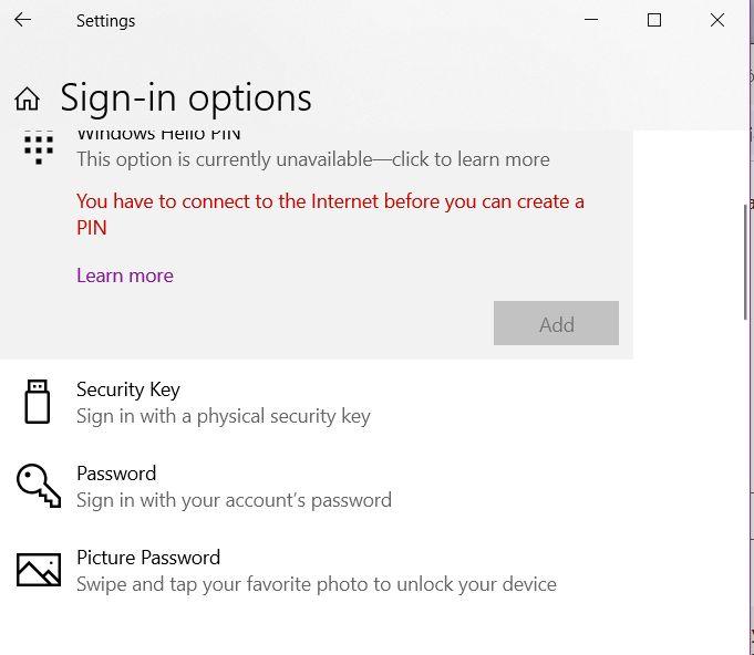 Signing into Win 10: How do I get rid of the PIN option to sign in ...