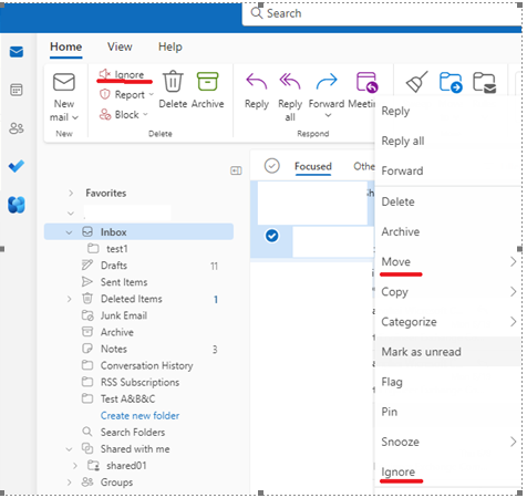 Hotmail emails using Outlook 1.2023.526.100 disappear from Inbox after ...