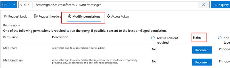 permissions