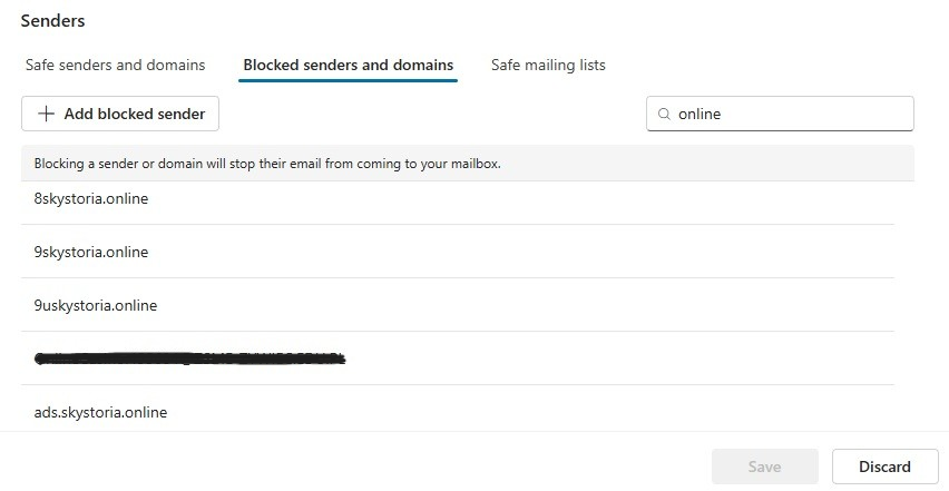 Obscene emails in junk mail - Microsoft Q&A