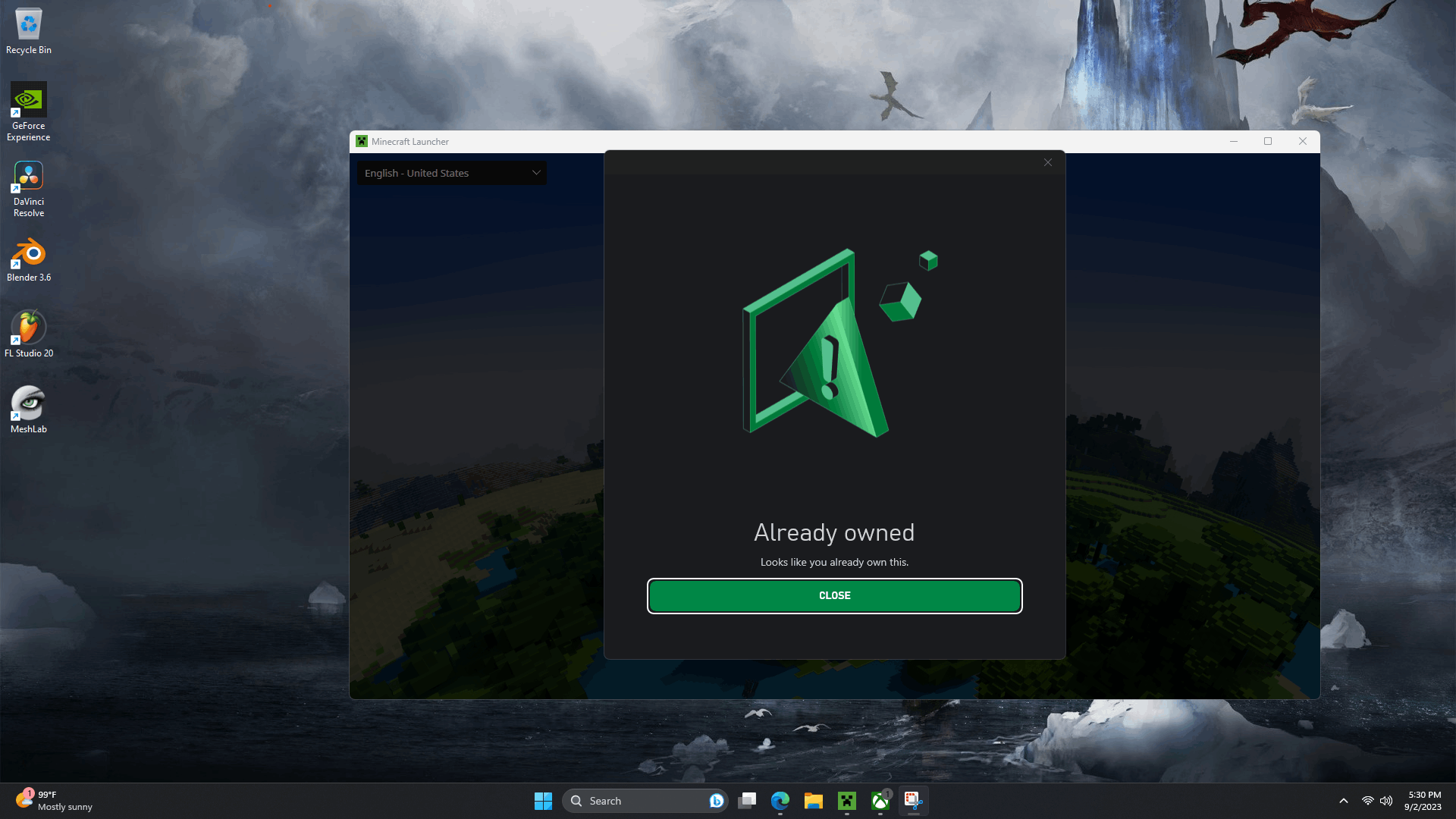 I bought Minecraft: Java & Bedrock Edition, but I can't play the Java ...