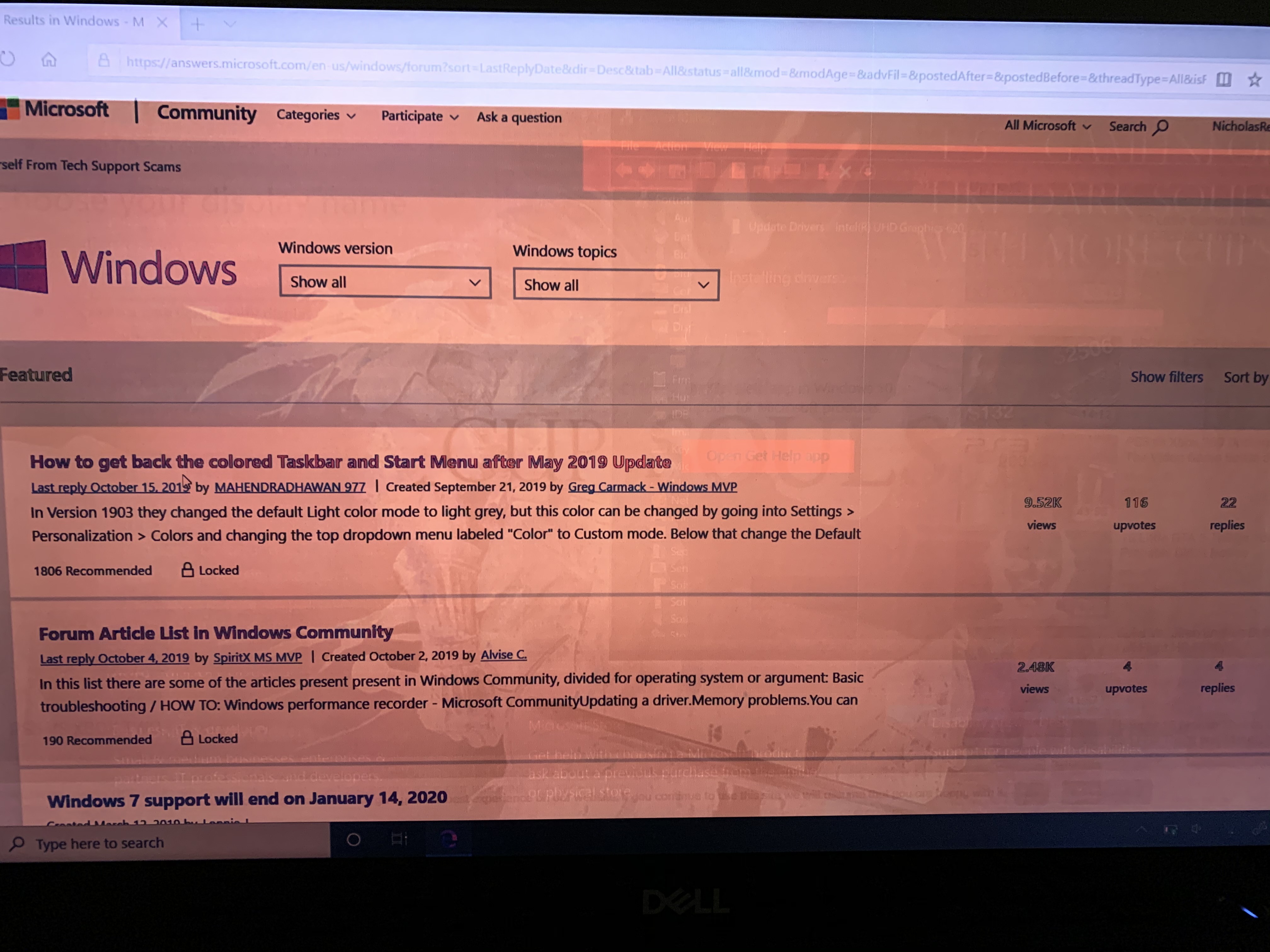 Screen Distortion and Overlapping - Microsoft Q&A