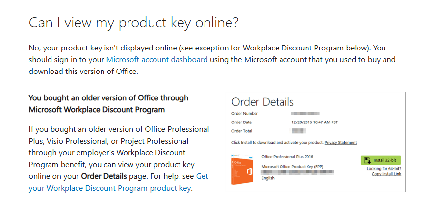 Microsoft conveniently deleted my product key when requiring update on ...