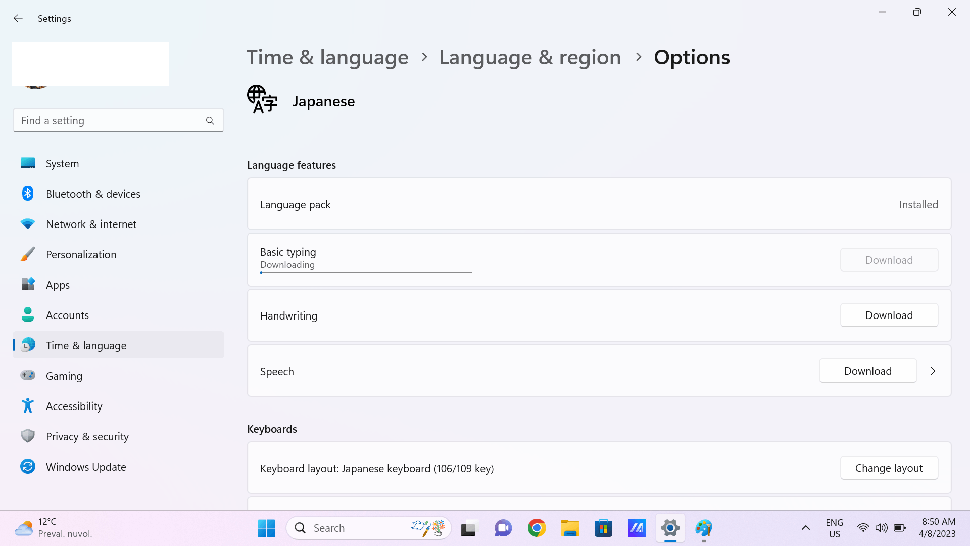 How to properly install Japanese language on Windows 11 - Microsoft Q&A