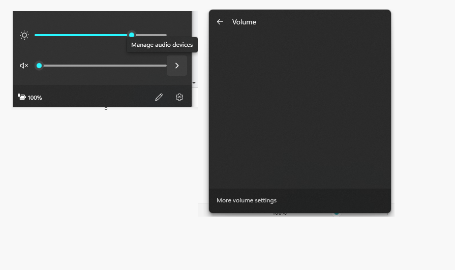 Windows 11 can't switch audio devices on task bar - Microsoft Q&A