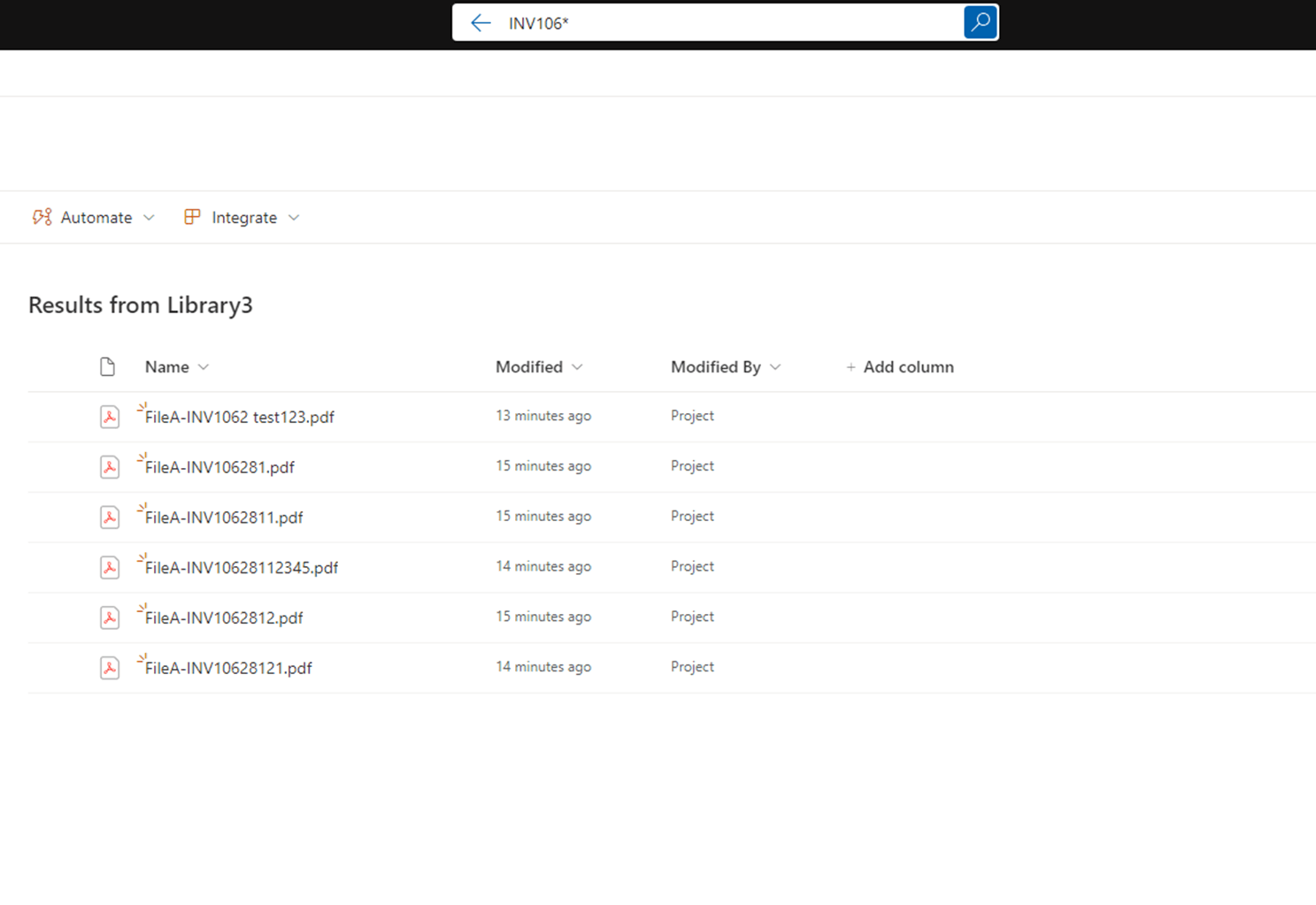 Issues with Sharepoint search for files not working - Microsoft Q&A