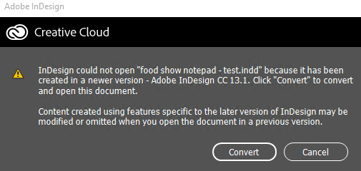 Adobe InDesign files become corrupted when saving to OneDrive ...