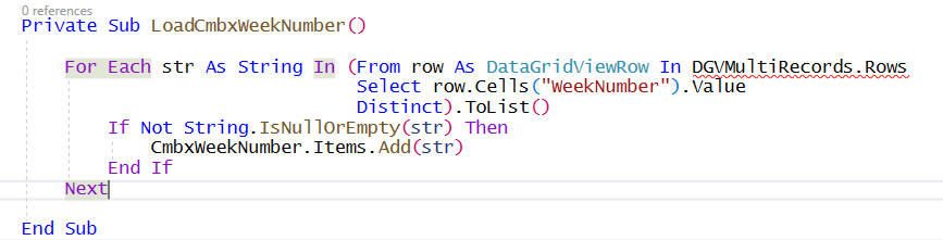 Loading a Combo Box from a SQL Database and change Data Grid View to ...