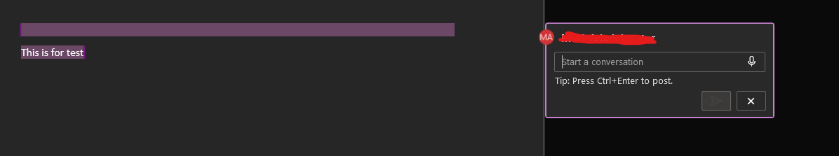 All Comments Appearing When I Click One Comment - Microsoft Q&A