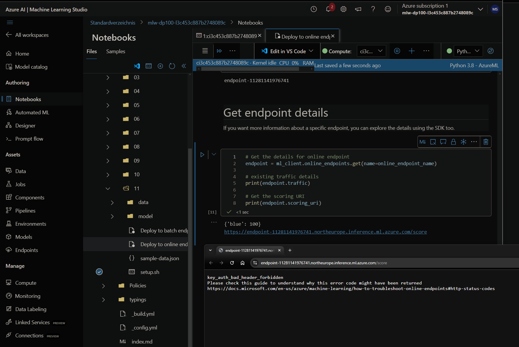 2024-11-28 12_59_06-endpoint-11281141976741.northeurope.inference.ml.azure.com_score