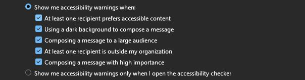 Have to change setting for every email I type in Dark Mode - Microsoft Q&A