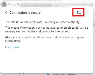 office 365 personal expired or invalid safety certificate - Microsoft Q&A