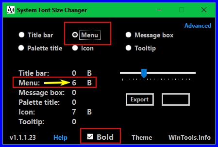 Make Menu Text Bigger - Microsoft Q&A