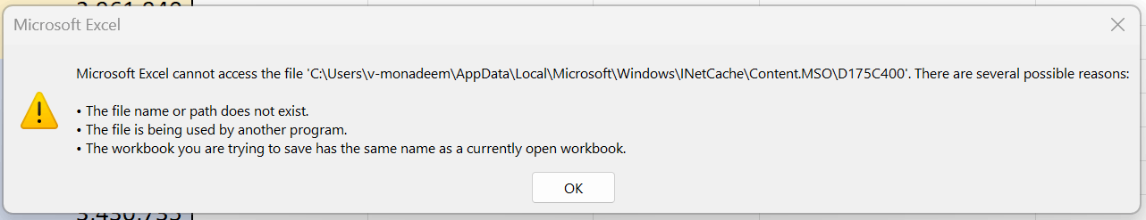 Files on OneDrive are not saving and I get an error message - Microsoft Q&A
