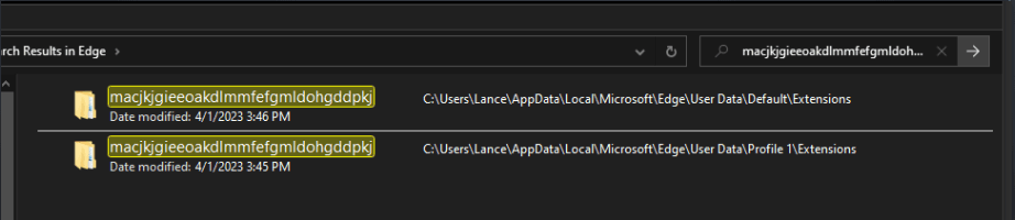 Malware Redirect Extension 
