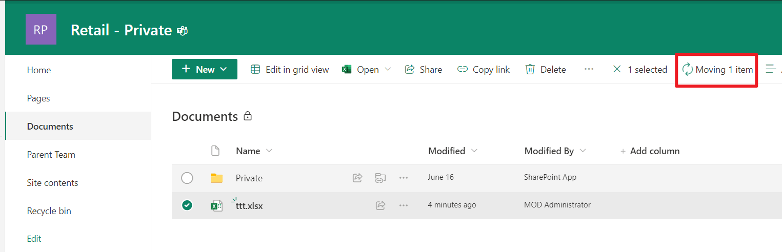 Drag and Drop a File in SharePoint - Microsoft Q&A