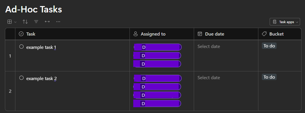 Loop Component assigning the same task to people twice? - Microsoft Q&A