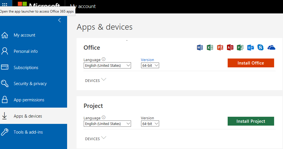 Cannot Install Project Online on Top of O365. - Microsoft Q&A