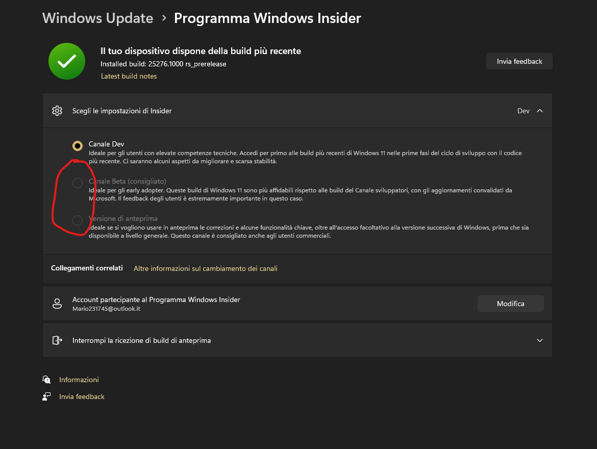 COME USCIRE DAL PROGRAMMA WINDOWS INSIDER PREVIEW intelligence overview