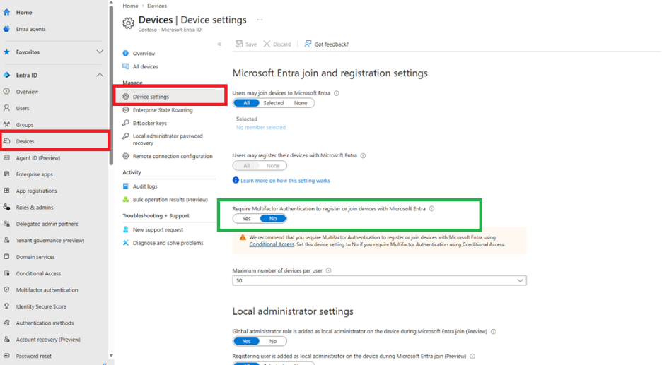 Leerling worden regelmatig gevraagd om MFA vanwege Microsoft Device ...