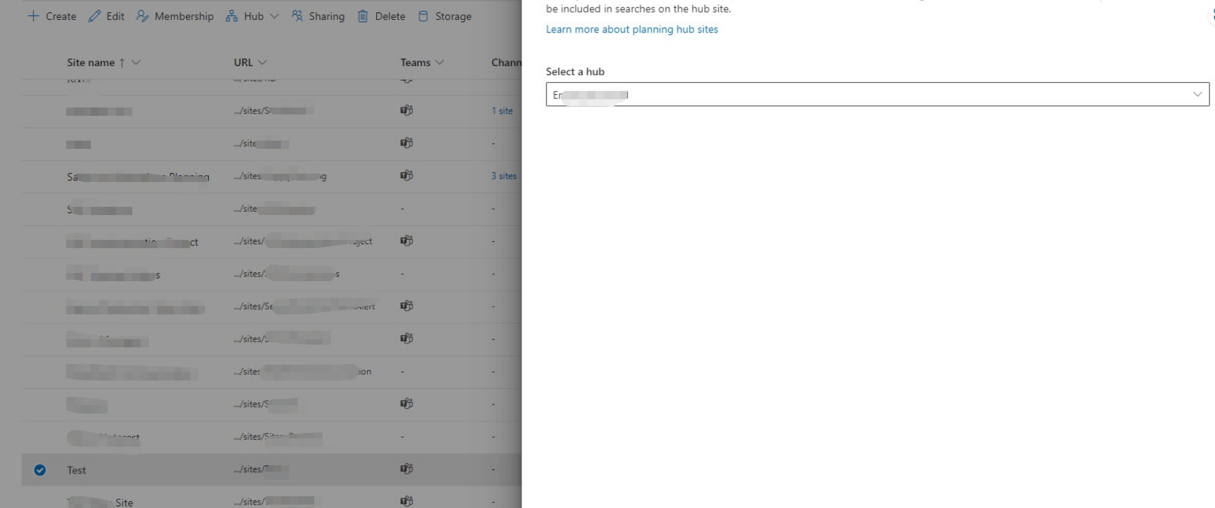 Can Not Associate a Teams Site to a Hub Site that I did not create ...