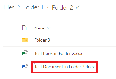 Grant access to files in folder from personal OneDrive to 