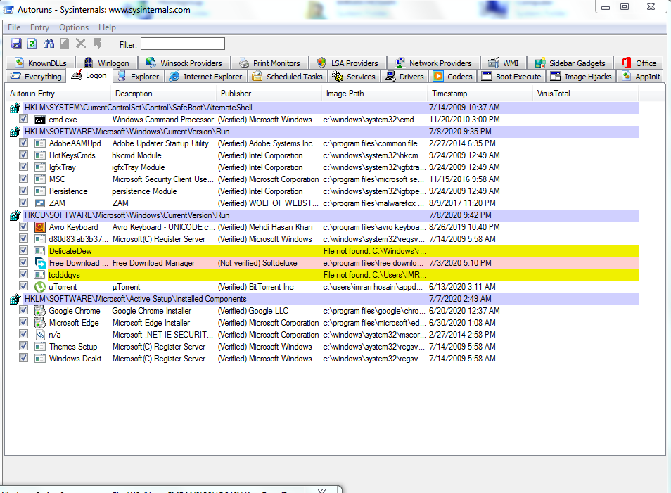 Windows Script Component [1, 1] Error - Microsoft Q&A