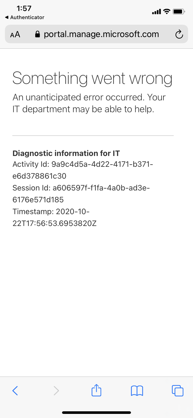MS Teams mobile app unable to login - Microsoft Q&A