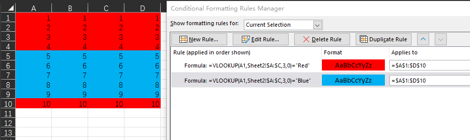 Excel - conditional formatting based on a matching value in another ...