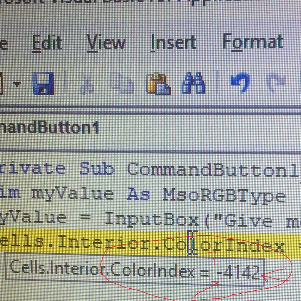 Excel Color Index - Microsoft Q&A
