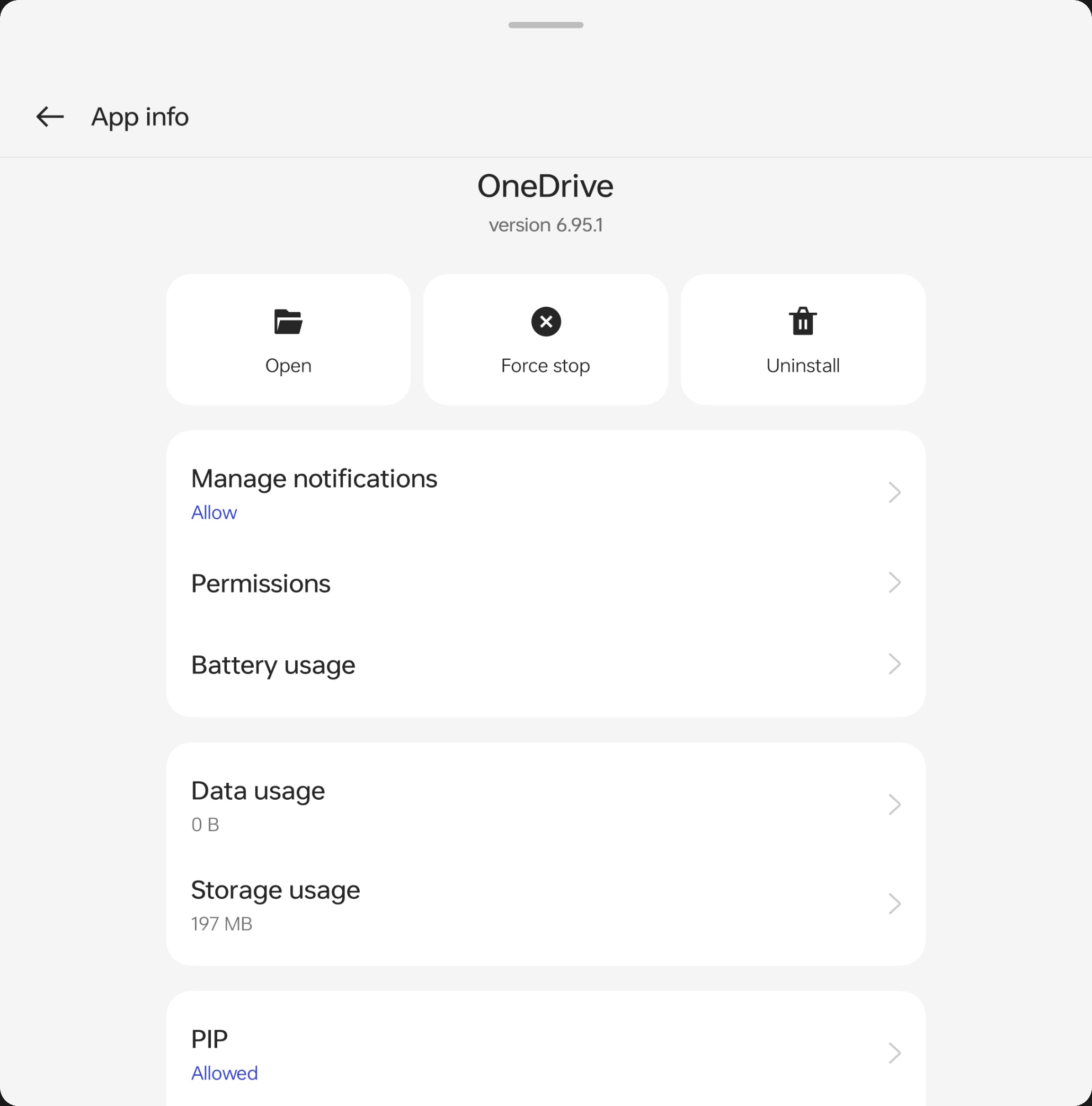 OneDrive Android widget not showing photos‎‎ - Microsoft Q&A