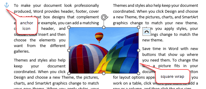 What do the terms in the Wrap Text dialog box mean? - Microsoft Q&A