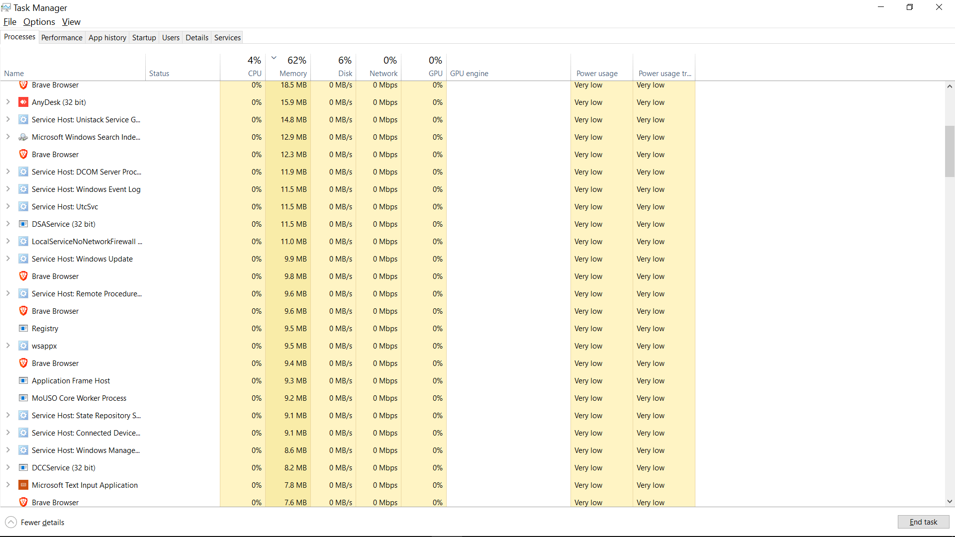 Too many service host in task manager - Microsoft Q&A