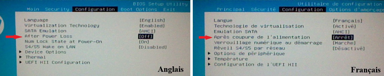 Configuration (BIOS)