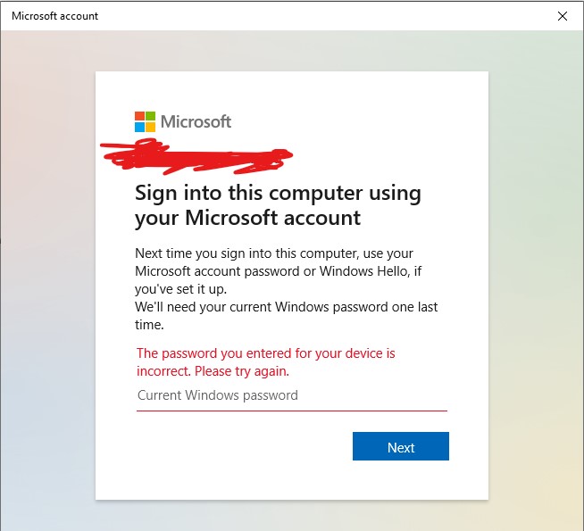 My sign in wont work? - Microsoft Q&A