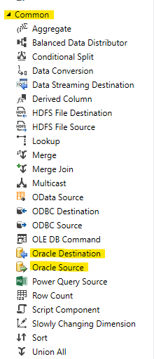 SSIS - Oracle Connector